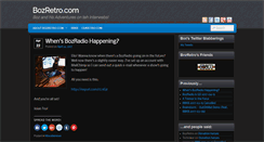 Desktop Screenshot of bozretro.com