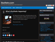 Tablet Screenshot of bozretro.com